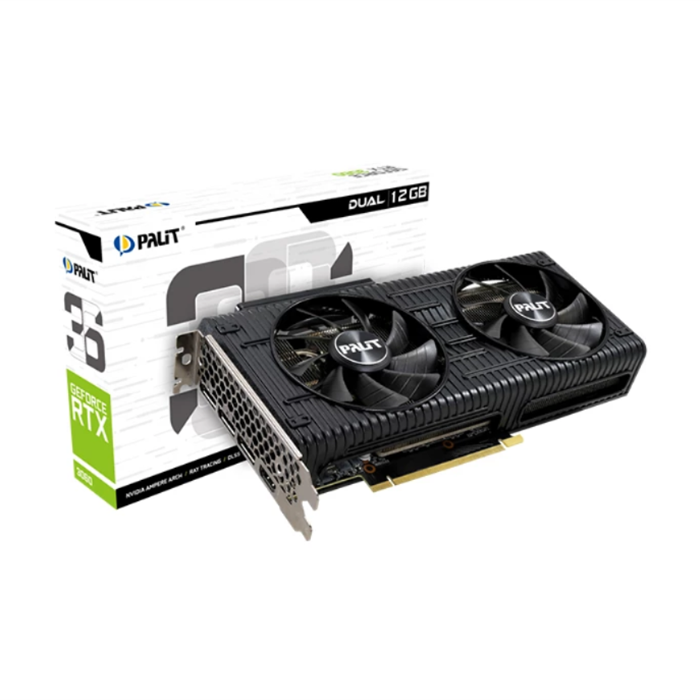 کارت گرافیک پلیت مدل GeForce RTX 3060 Dual 12GB